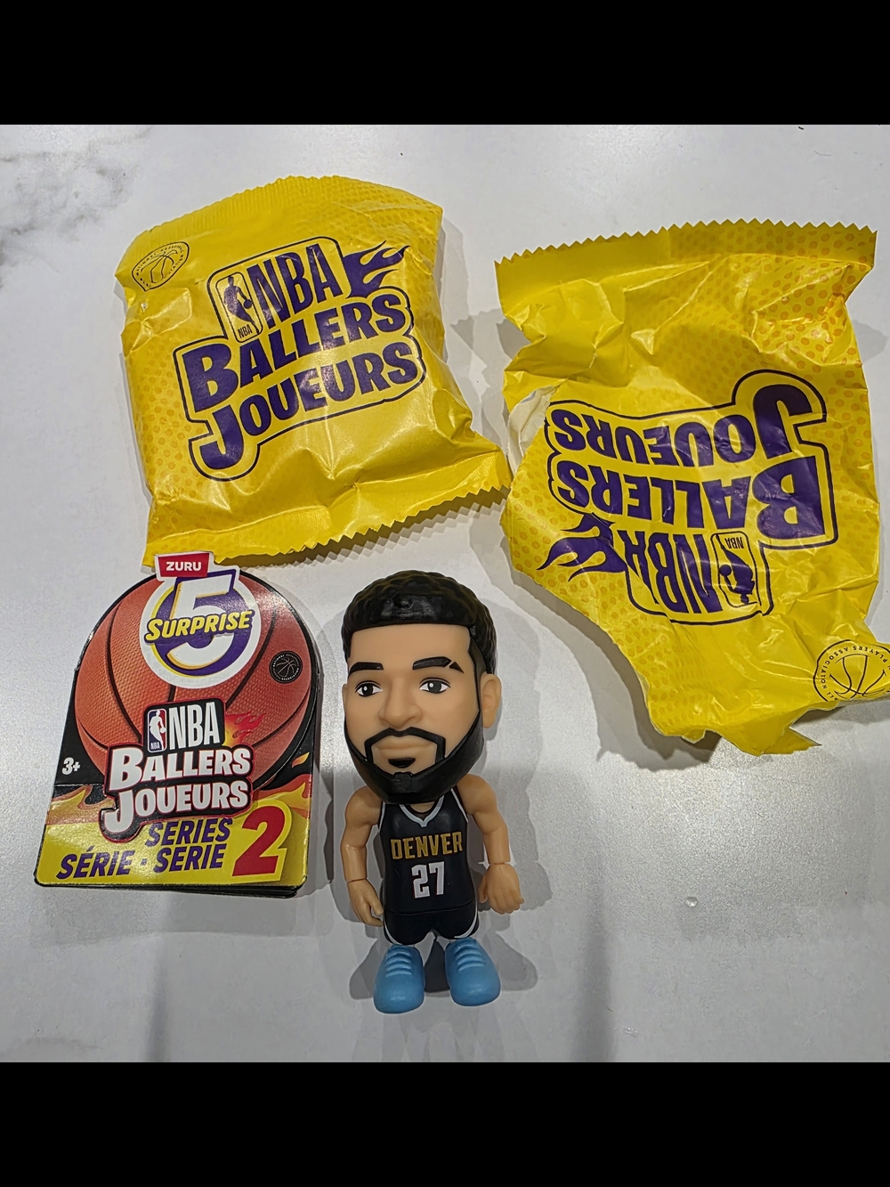 Zuru NBA Ballers Series 2 Jamal Murray (Away) - Picture 7 of 7